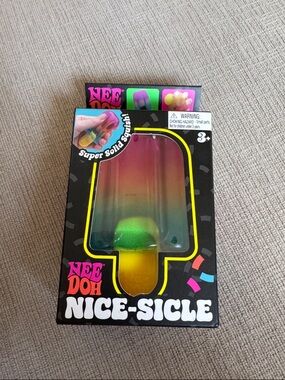 NeeDoh Nice-Sicle Rainbow Popsicle Squishy